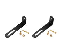 Pyugxab 2X Electric Guitar Support Parts Scratchplate Bracket with Nut Gold Screws for LP Guitar