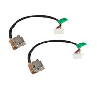 Pyugxab 2X Laptop Power Jack Cable Socket for 240 246 250 255 G4 G5 799736-F57 813945-001 DC Jack Replacement