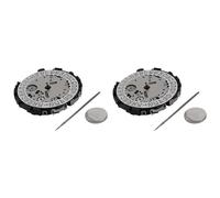 Pyugxab 2X Single Calendar VR32 Quartz Movement High Accuracy Movement Replaceable VR32A VR32B Electronic Watch Wrist Parts