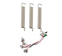 Pyugxab 3 Pcs Steel Guitar Tremolo Bridge Tension Springs & 1 Set Pots for Strat Guitar PreWired
