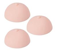 Pyugxab 3X 3D Tattoo Areola Practicing Skin Silicone Fake Breasts Chest Pleural Practice Mould for Beginners Permanent Makeup