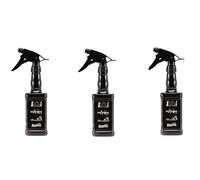 Pyugxab 3X 650Ml Hairdressing Bottle Salon Barber Hair Tools Hair Cutting Water Sprayer Black