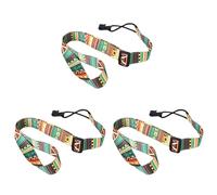 Pyugxab 3X Adjustable Soft Polyester Guitar Ukulele Guitar Acoustic Bass Shoulder Strap Belt Band Hook Strap