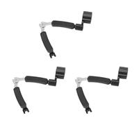 Pyugxab 3X Black 3 in 1 Multifunction Guitar String Winder String Cutter Pin Puller