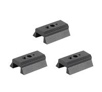 Pyugxab 3X Dovetail Rail Plate Telescope Finder Base Spacer Astronomy Telescope Mount Accessories Guide Dovetail Rail,Black