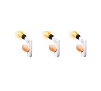 Pyugxab 3X Egg Candler Tester Rechargeable Wireless Cool Light Incubator Candling Lamp with Two Soft Fit for All Eggs Type