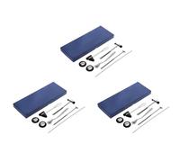 Pyugxab 3X Neurological Percussion Set-Reflex Hammer Set, Includes Pinwheel, Babinski Hammer, Buck Hammer,Diagnostic Kit