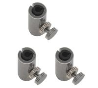 Pyugxab 3X Professional Metal Wolf Tone Eliminator String Mute Suppressor for (Silver)