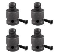 Pyugxab 4X 1/2inch Drill Chuck Adaptor for Impact Wrench Conversion 1/2-20Unf with 1 Pc Screw