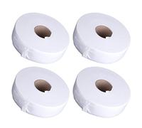 Pyugxab 4X 100 Yards Depilatory Paper Hair Removal Wax Strips Nonwoven Paper Waxing Roles (White)