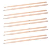 Pyugxab 5X Pair of 5A Maple Wood Drumsticks Stick for Drum Set Professional