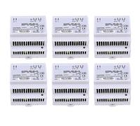 Pyugxab 6X Din Rail Power Supply 60W 12V Ac Dc Converter -60-12 Power Supply 12V 60W