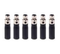 Pyugxab 6X XLR Mini 3 Pin Male to 4 Pin Female Audio Adapter Plug Connector Hi-Fi Signal Converter Adapter