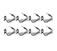 Pyugxab 8X Black Universal Guitar Acoustic Clip on Pickup Piezo Contact Microphone