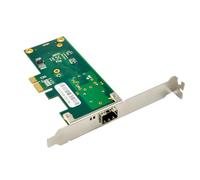 Pyugxab EP-9660 Gigabit Single Optical Port Server Network Card 1000M Interface Full-Duplex/Half-Duplex Operation RJ-45