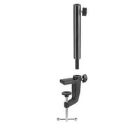 Pyugxab Microphone Cantilever Bracket Accessories, Thickened Aluminum Base Clip, Aluminum Alloy Heightening Straight Rod