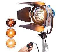 PYXEL STUDIO 300W Fresnel Tungsten Spotlight Halogen Video Continuous Lighting for Studio Photo Photography Film Youtube