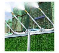 PYYDJQ Misting System for Plants Outdoor, Atomizing Misters Kit with Brass Nozzles for Backyard/Flower Bed/Factories, Adjustable Mister Sprinkler System Set