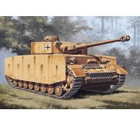 Pz Kpfw Iv Tank Armored Vehicle Plastic Kit 1:72 Model 7007 ITALERI