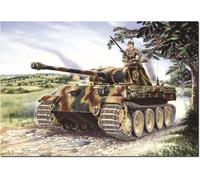 Pz.Kpfw. V Panther Ausf. A Tank 1:72 Plastic Model Kit ITALERI