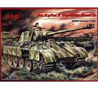 ICM 1:35 - Pz.Kpfw.V Panther Ausf.D, German Tank