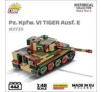 PZ.KPFW. VI Tiger AUSF. E (SD.KFZ 181) brick tank model - COBI 2735 - 428 bricks