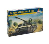 Pz. Kpfw. VI Tiger I Ausf E/h1 (TP) Tank 1:35 Plastic Model Kit Italeri