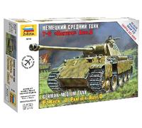 Pz.v Panther Ausf.D Tank 1:72 Plastic Model Kit ZVEZDA