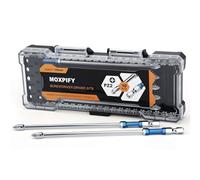 PZ2 10pcs Impact Driver Bits, 150mm Magnetic Screwdriver Bit Set | Magnetic Drill Bits Pozidriv 2 Heavy Duty