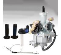 PZ30 Carburettor+Cable+Throttle Grip For Keihin Motorcycle TTR250 Power Jet Accelerating Pump 175cc-250cc Pit Dirt Bike ATV