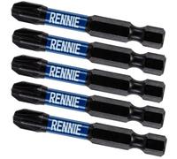 PZ4 x 50mm Long Impact Screwdriver Bits