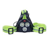 PZCC Advanced LED Chest Torch for Running - Running Lights for Runners Chest, Dog Walking Torch - Running Light for Fitness Enthusiasts,3 Light Mode Chest Torch for Runners