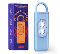 PZCC personal alarms for women - self defence legal, torch and alarm, panic alarm for women, Rechargeable - Safety Alarm Keychain