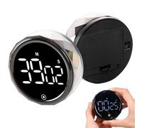 PZCC Productivity Timer, Large - Display LED Digital Timer with Three - level Volume Adjustment, Magnetic Kitchen Timer with Countdown and Countup Functions for Classroom, Cooking, Fitness, Studying