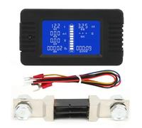 PZEM - 015 Battery Meter with 300A Shunt, LCD Digital Display, Voltage and Current Tester - Multifunctional Power Meter, High Accuracy, Ideal for Battery Monitoring