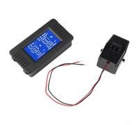 PZEM-022 AC Digital Energy Meter - 100A Voltage & Current Tester with Power, Energy, Frequency & Power Factor Display, 80-260VAC