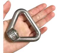 Lifting Eyebolt Triangle Lifting Eye Nut 1 Pcs M8 M10 M12 M14 M16 M20 M24 Ring Eye Bolt Heavy Duty Handle Shoulder Eye Screw Safe and sturdy