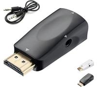 Pzgone Wireless Display Adapter, Mobile Screen Mirroring Receiver, Smart TV Streaming Device (Black)