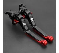 PZGRHWRWD for CB650R CB650F CB650R CBR650R 2014 2015 2016 2017 2018 2019 2020 2021 2021 2023 2024 2025 Motorcycle Brake Lever Clutch Handle Adjustable Grips Sets(Red 3)