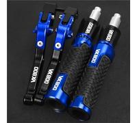 PZGRHWRWD for Suzuki VX800 L/M/N/R/TVS51B VX 800 1996 1995 1994 1993 1992 1991 1990 Motorcycle Brake Lever Clutch Handle Adjustable Grips Sets(Blue 7)
