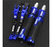 PZGRHWRWD for Suzuki VX800 L/M/N/R/TVS51B VX 800 1996 1995 1994 1993 1992 1991 1990 Motorcycle Brake Lever Clutch Handle Adjustable Grips Sets(Blue 10)