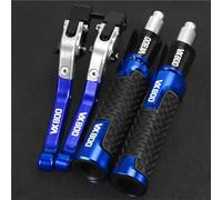 PZGRHWRWD for Suzuki VX800 L/M/N/R/TVS51B VX 800 1996 1995 1994 1993 1992 1991 1990 Motorcycle Brake Lever Clutch Handle Adjustable Grips Sets(Blue 8)