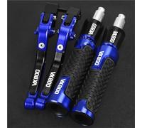 PZGRHWRWD for Suzuki VX800 L/M/N/R/TVS51B VX 800 1996 1995 1994 1993 1992 1991 1990 Motorcycle Brake Lever Clutch Handle Adjustable Grips Sets(Blue 3)