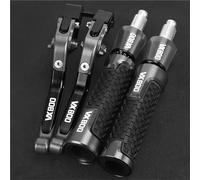 PZGRHWRWD for Suzuki VX800 L/M/N/R/TVS51B VX 800 1996 1995 1994 1993 1992 1991 1990 Motorcycle Brake Lever Clutch Handle Adjustable Grips Sets(Gray 2)