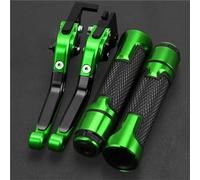 PZGRHWRWD for XRV750 L-Y Africa Twin 1990-200 2001 2002 1998 Motorcycle Brake Lever Clutch Handle Adjustable Grips Sets(Green)