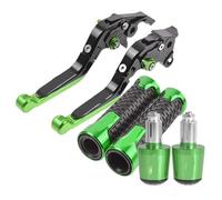 PZGRHWRWD Motorcycle Brake Clutch Levers Handlebar Grips end for CBR1100XX for CBR 1100 XX for CBR1100 XX Blackbird 1997-2007 2006 2005 2004(Green 2)