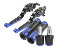 PZGRHWRWD Motorcycle Brake Clutch Levers Handlebar Grips end for CBR1100XX for CBR 1100 XX for CBR1100 XX Blackbird 1997-2007 2006 2005 2004(Blue 2)