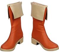 PZhaT Cosplay Boot Shoe Boots Shoes compatible with KonoSuba God's Blessing on This Wonderful World Megumin