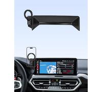 PZK Car Phone Holder for BMW X3 2022-2024/ BMW X4 2022-2024 2025 Accessories 12.3-Inch Screen Fixed Clip Compatible with Magsafe Phone Mount with Sunglasses Storage Box Phone Cradles(Not Fit 10.25'')