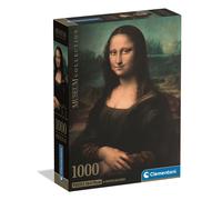Clementoni Jigsaw Puzzle Mona Lisa 1000 pieces Museum Collection Compact Box Made in Italy